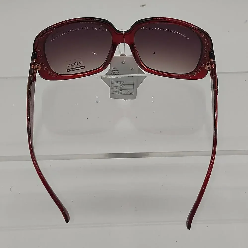 219 diamond eyewear red sunglasses